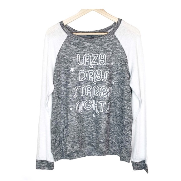 PJ Salvage Other - NEW PJ Salvage Lazy Days Starry Nights Lounge Top